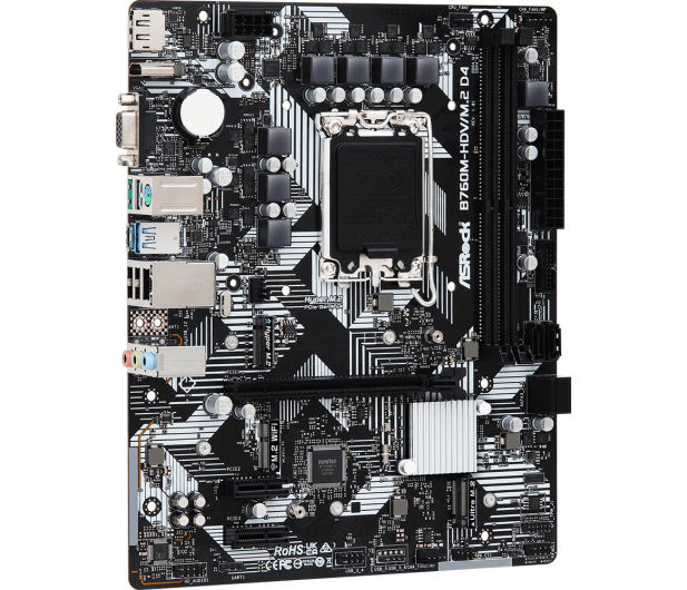 ASROCK Płyta główna B760M-HDV/M.2 D4 s1700 2DDR4 DP/HDMI mATX - 1107463 - zdjęcie 2